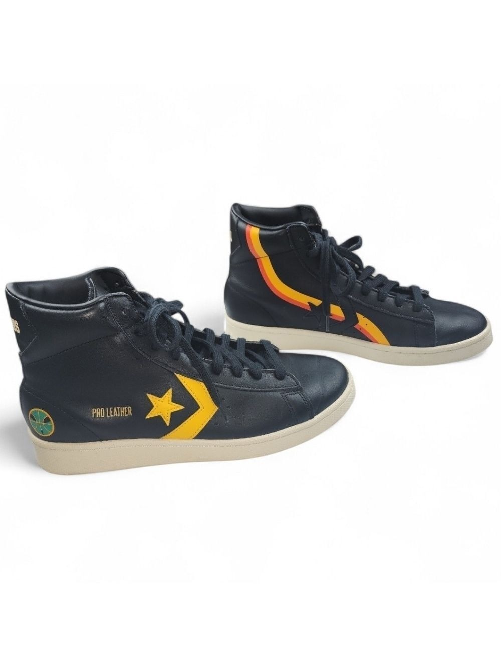 Converse Pro Leather All Star Rayguns High Top Basketball Sneakers Size 8 - Picture 2 of 15
